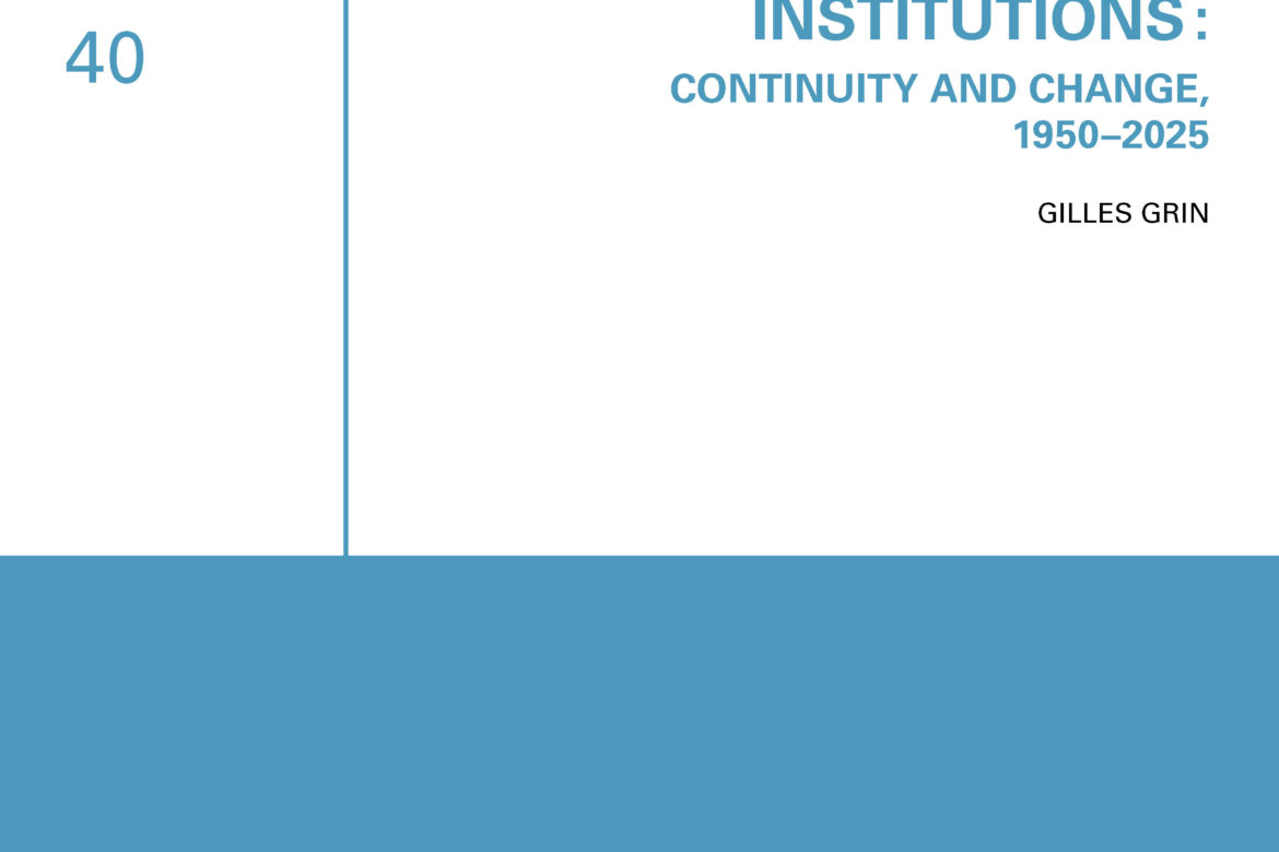 40th issue of the Debates and Documents Collection